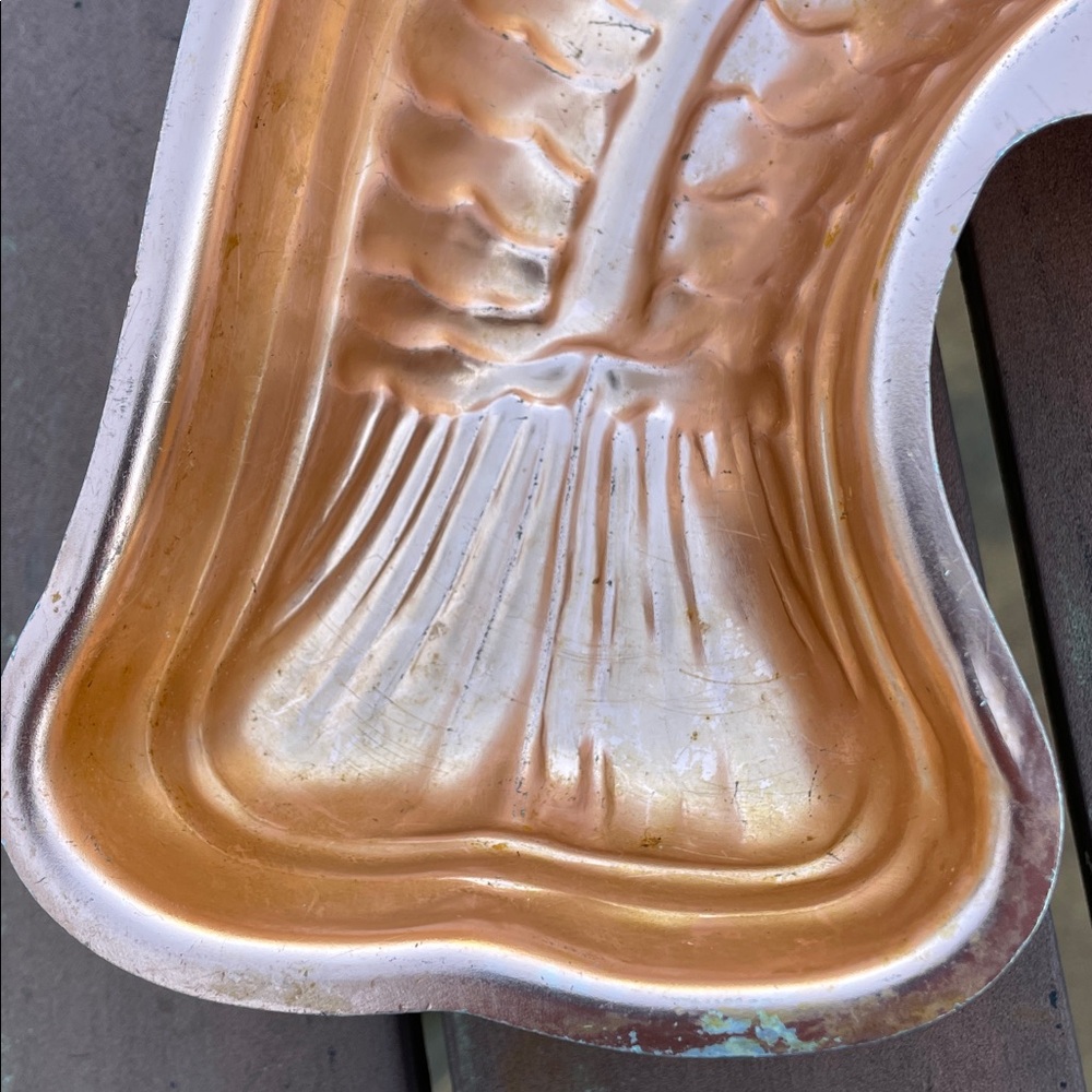 Vintage Fish Copper Color Jello Mold Baking Pan Wall Decor - Picture 9 of 12